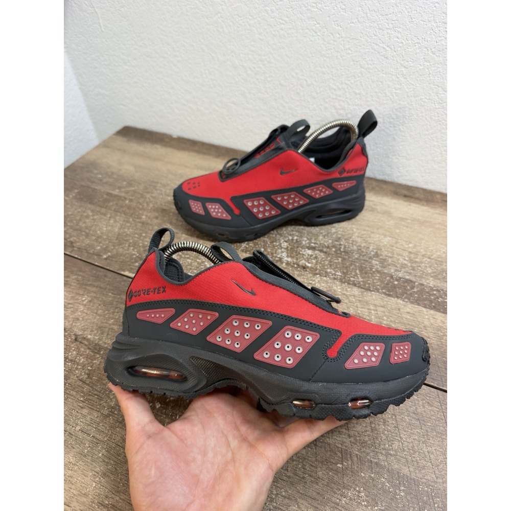 Nike Air Max Sunder Sndr Gtx Hyper Crimson Red-Grey Womens Sz 6.5 [FZ4238-800]